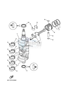 F50F drawing CRANKSHAFT--PISTON