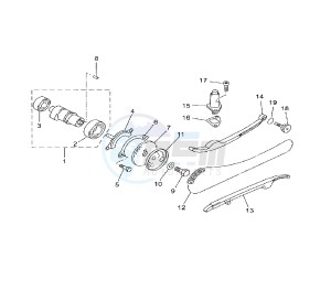 YP R X-MAX SPORT 250 drawing CAMSHAFT AND TIMING CHAIN