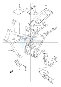 TU125 (E2) drawing FRAME