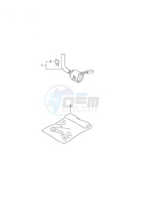 DF 20A drawing Remote Cable Electric Starter