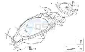 SR 50 ie AND carb. USA drawing Rear body II