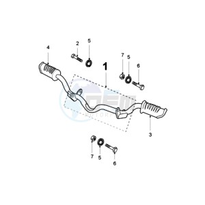 FOX LNA 2 drawing FOOTREST