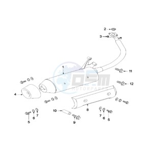 SUM 125 drawing EXHAUST