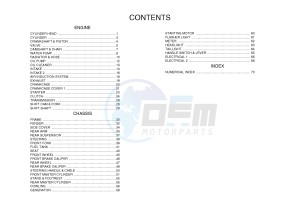 YBR125E (42PK) drawing .6-Content