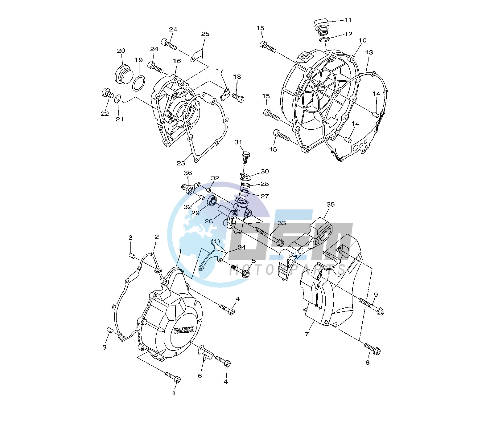 CRANKCASE COVER 1