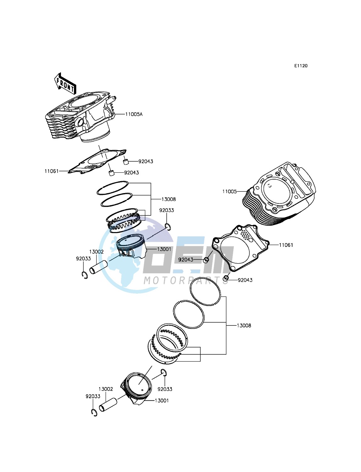 Cylinder/Piston(s)