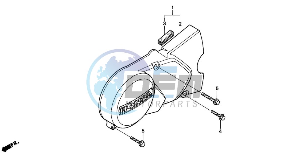 LEFT CRANKCASE COVER