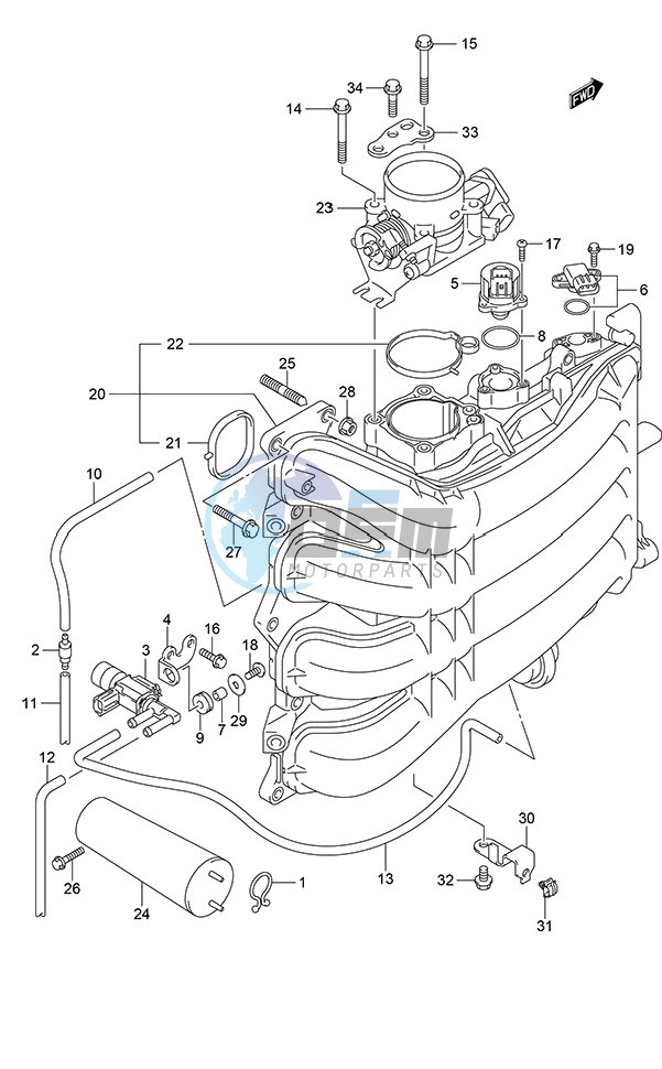 Intake Manifold/Throttle Body