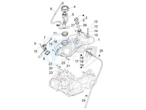 PRIMAVERA 125 4T 3V IGET IE ABS-NOABS E2-E4 (APAC) drawing Fuel tank