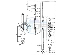 FZS FAZER 1000 drawing FRONT FORK