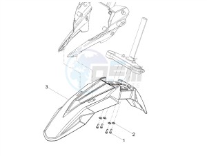 SMT 50 E4 (EMEA) drawing Front mudguard-Pillar