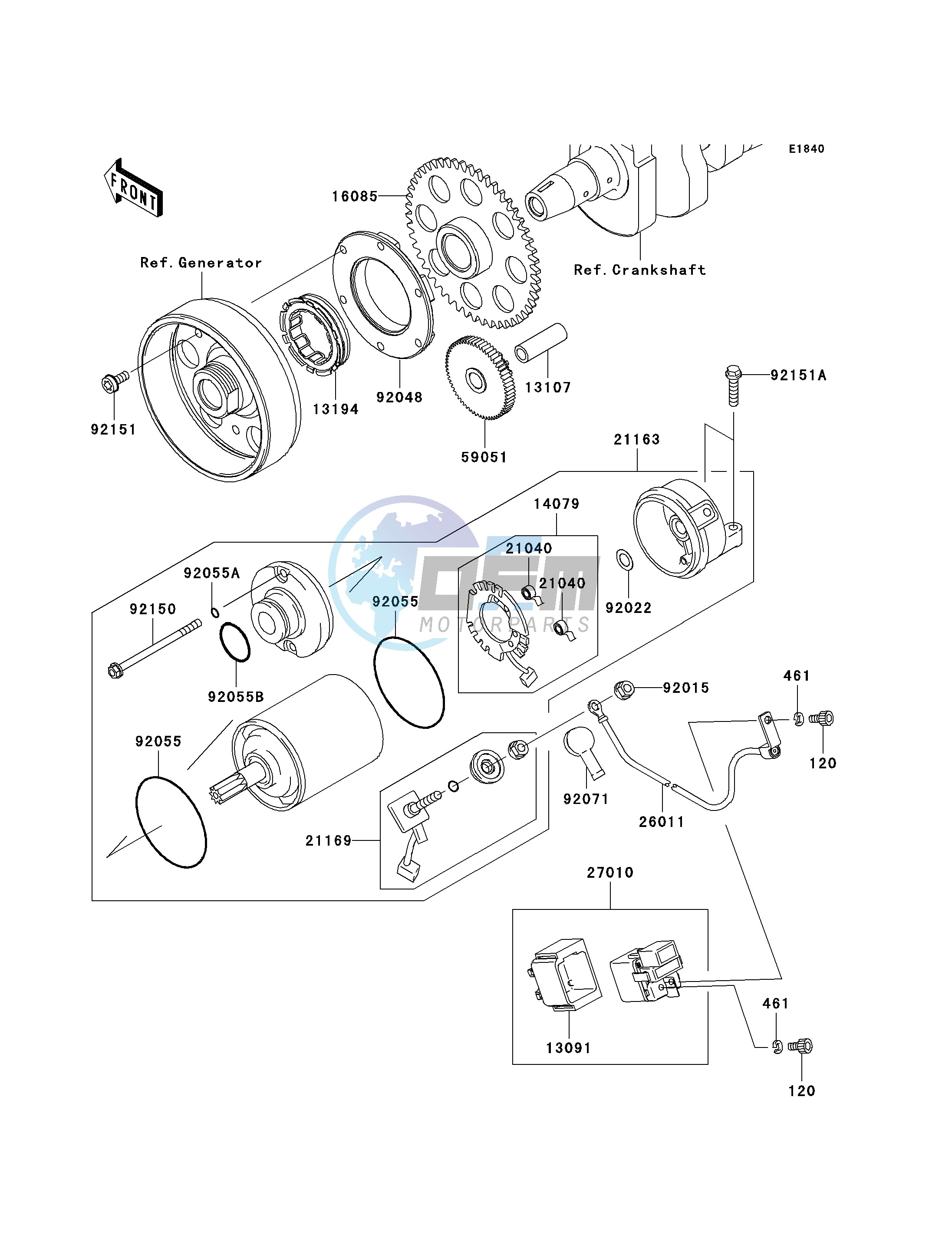 STARTER MOTOR