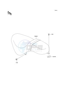 BN 125 A [ELIMINATOR 125] (A6F-A9F) A7F drawing SEAT