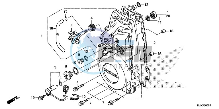 FRONT CRANKCASE COVER