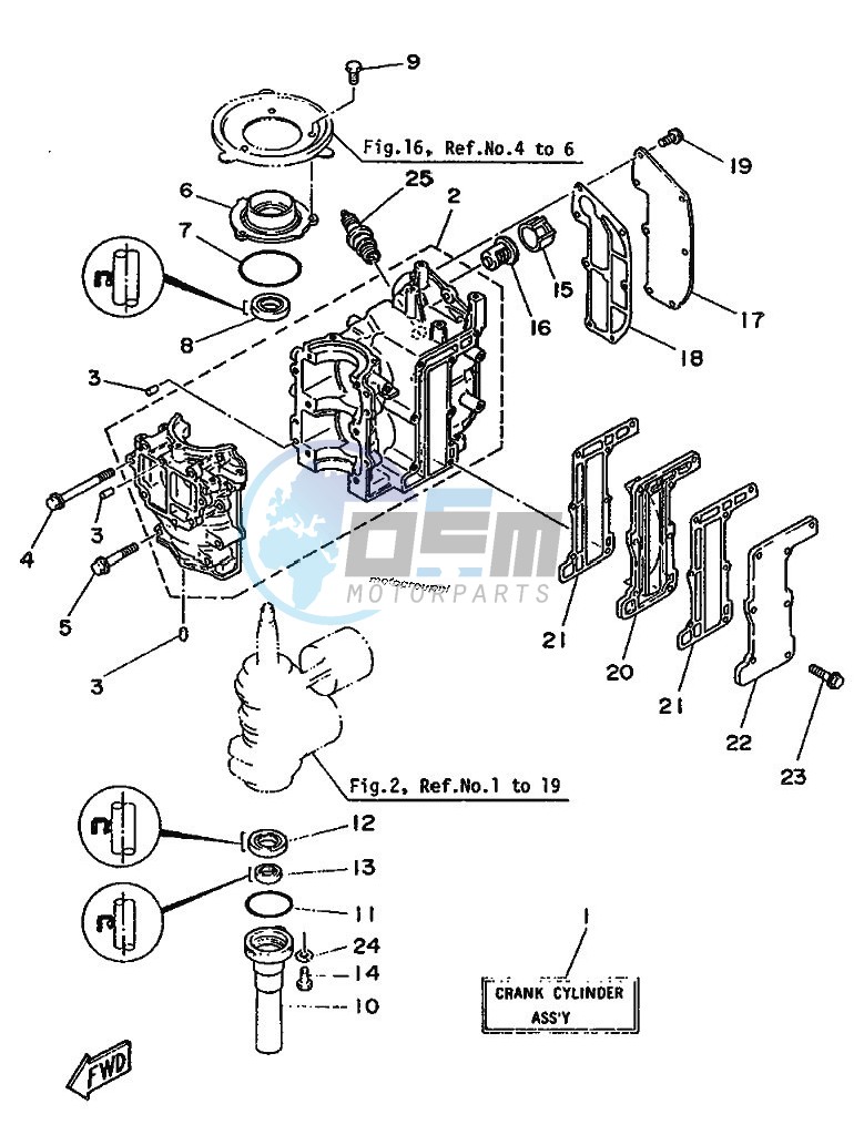 CYLINDER--CRANKCASE