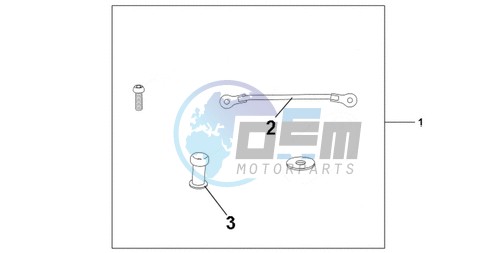 TANK BAG ATT KIT