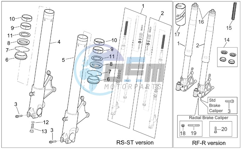 Front fork II