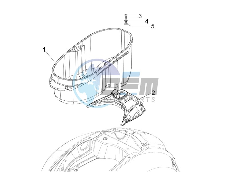 Helmet huosing - Undersaddle