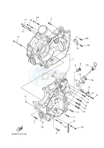 YFM700FWBD YFM70KPSH KODIAK 700 EPS SPECIAL EDITION (B329) drawing CRANKCASE