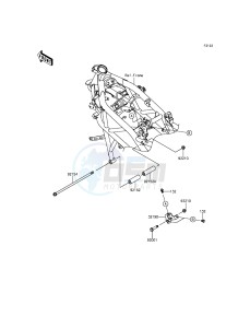 Z250SL_ABS BR250FFF XX (EU ME A(FRICA) drawing Engine Mount