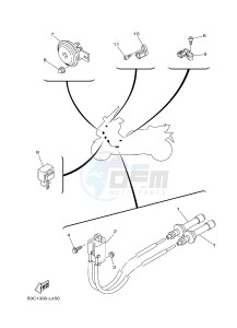 XP500A T-MAX 530 (59CT) drawing ELECTRICAL 2