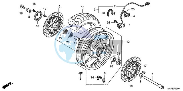 FRONT WHEEL