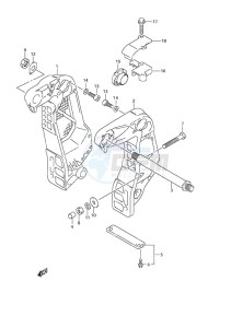 DF 115 drawing Clamp Bracket