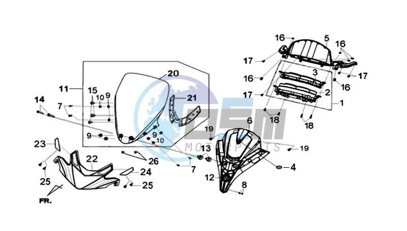 SPEEDOMETER - WINDSCREEN