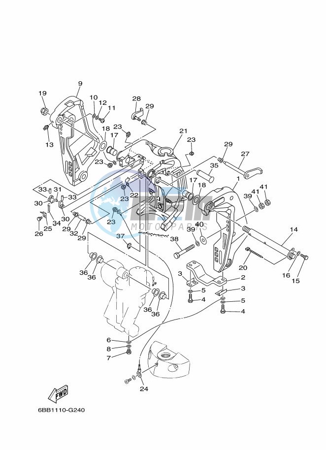 FRONT-FAIRING-BRACKET