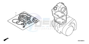 TRX420FA9 Australia - (U) drawing GASKET KIT A