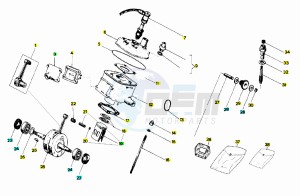 Tuareg Rally 50 drawing Drive shaft - Cylinder