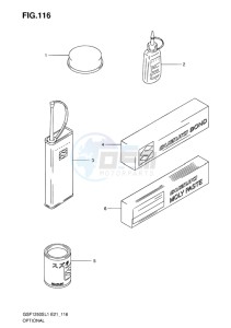 GSF-1250S BANDIT EU drawing OPTIONAL