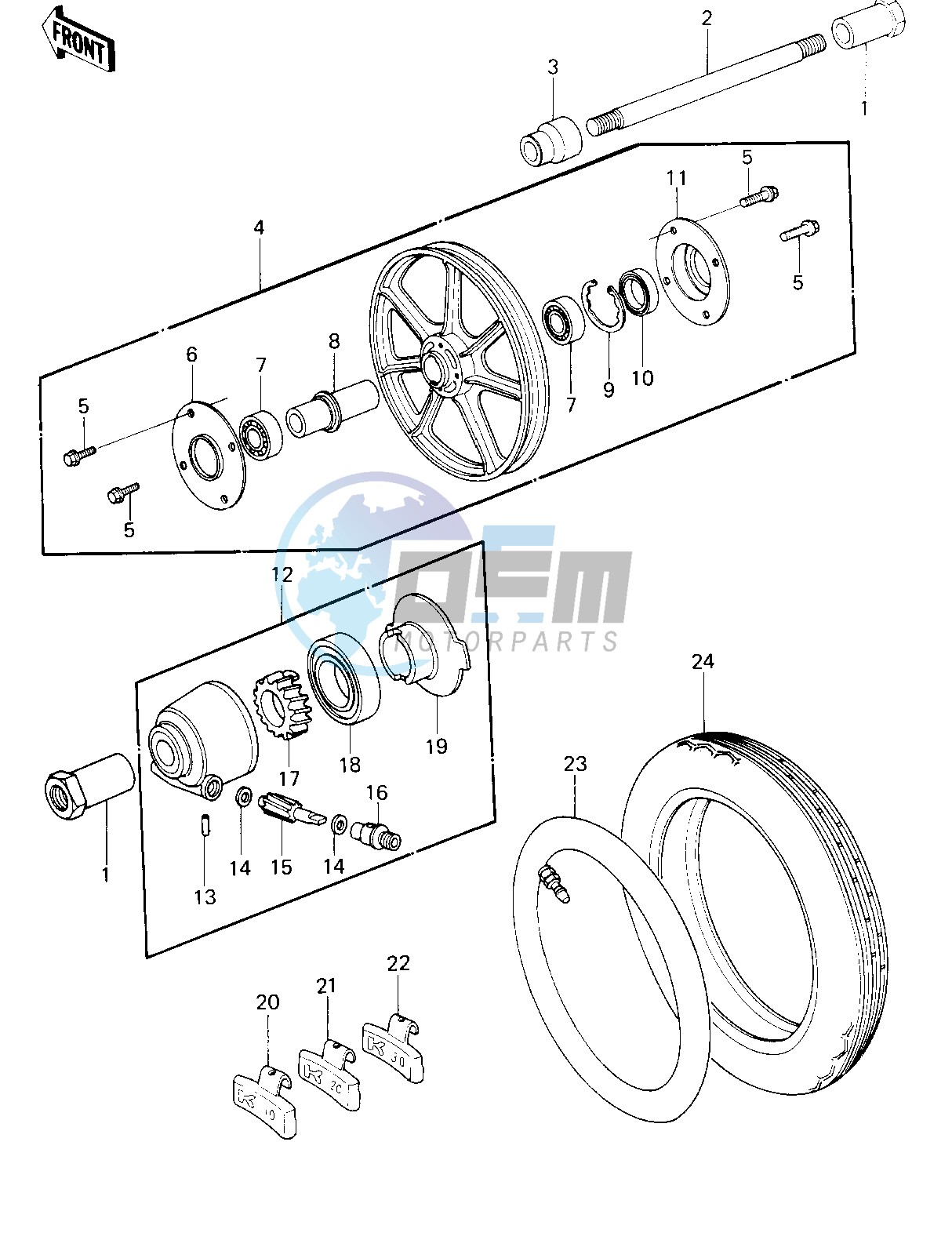 FRONT WHEEL_TIRE_HUB -- 80 D3- -