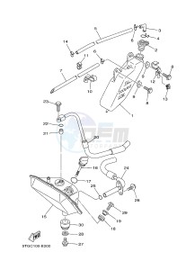 YFZ450 YFZ450B (1PD2 1PD3 1PD1) drawing OIL TANK