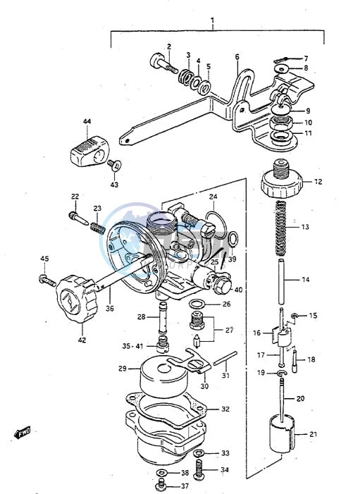 Carburetor (1986 to 1989)