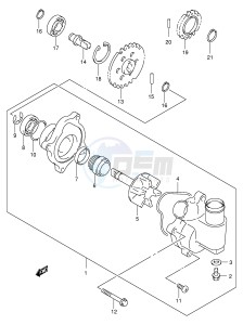 LT-A500F (E3-E28) drawing WATER PUMP