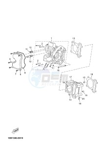 X-MAX125 ABS X-MAX (2DM6 2DM6) drawing CYLINDER