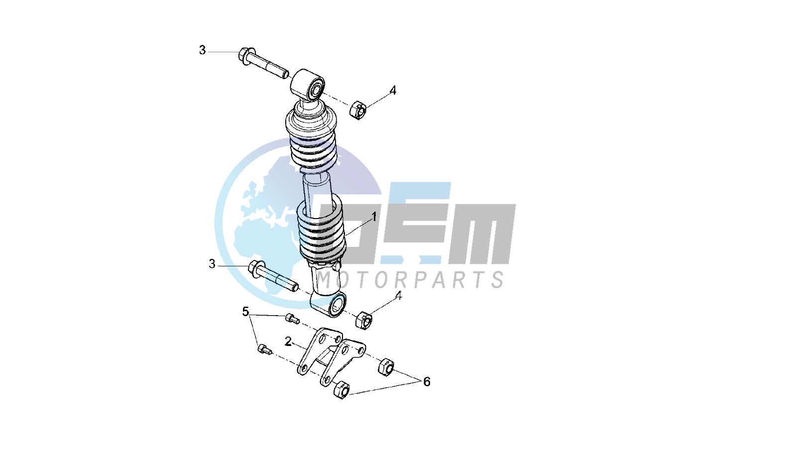 REAR SHOCK ABSORBER