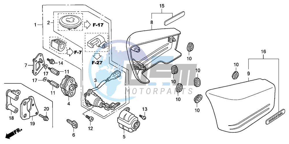 SIDE COVER (VTX1800C2/3/4)