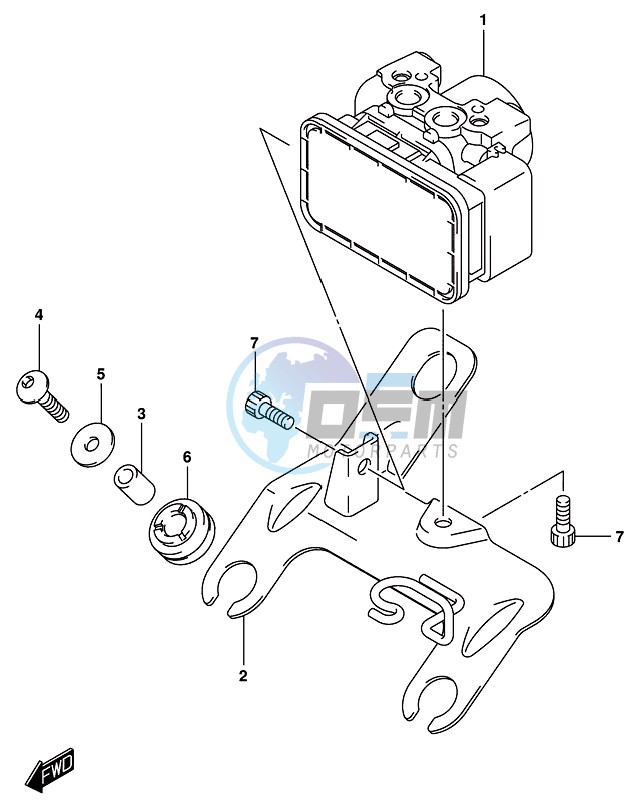 HYDRAULIC UNIT (GSX-R1000AL8 E21)