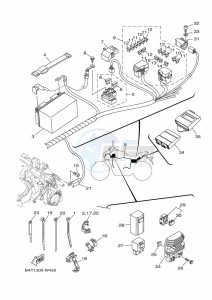 MT-07 MTN690 (BATD) drawing ELECTRICAL 1