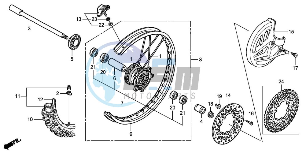 FRONT WHEEL