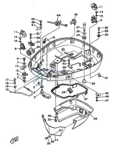 200B drawing BOTTOM-COWLING