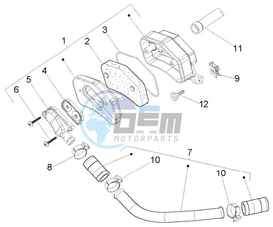 Secondary air box