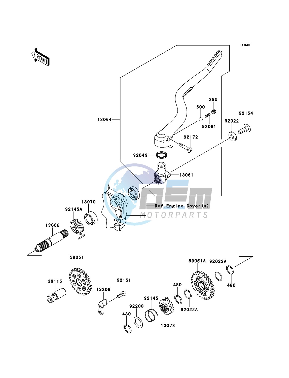 Kickstarter Mechanism