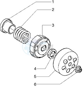 ET4 125 drawing Driven half drum