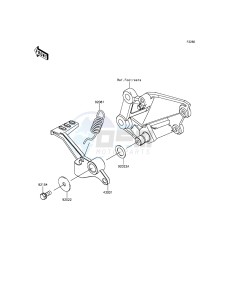 Z300_ABS ER300BFF XX (EU ME A(FRICA) drawing Brake Pedal