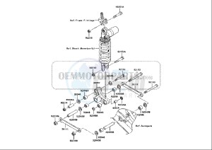 ZX-10R NINJA - 1000 cc (EU) drawing REAR CUSHION LEVER