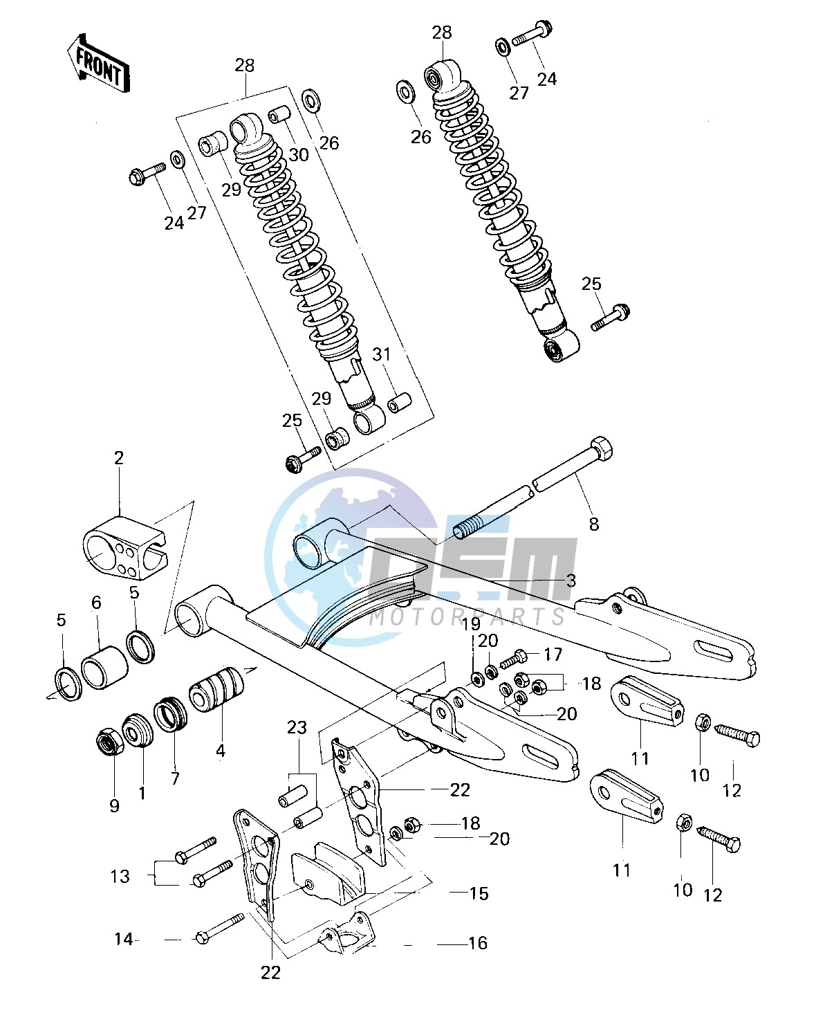 SWING ARM_SHOCK ABSORBERS