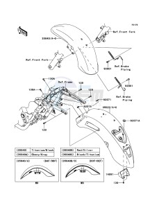 VN1700_CLASSIC_TOURER_ABS VN1700DEF GB XX (EU ME A(FRICA) drawing Fenders